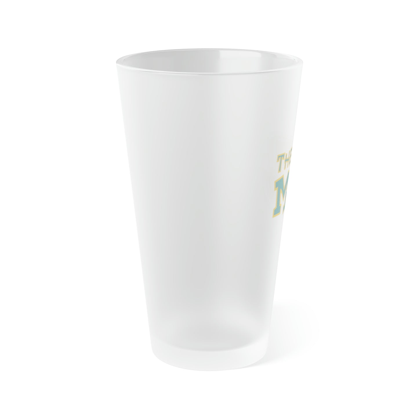 The Ugly Mug Frosted Pint Glass, 16oz