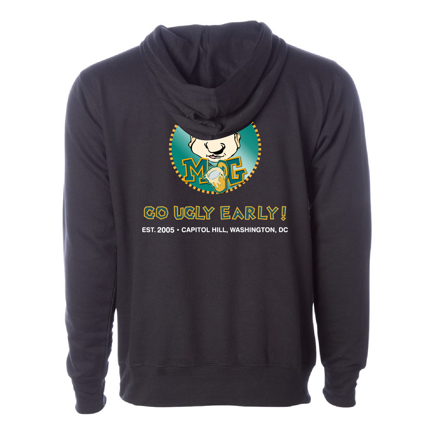 The Ugly Mug Unisex Midweight Hooded Sweatshirt