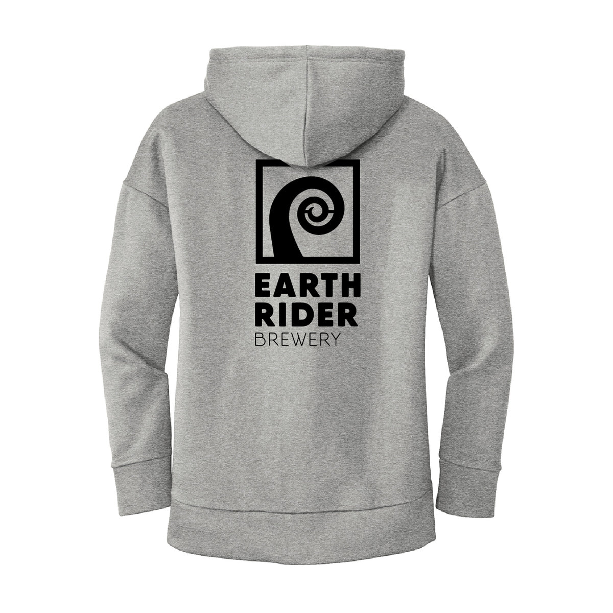 Earth Rider Women’s Perfect Weight Fleece Drop Shoulder Full-Zip Hoodie