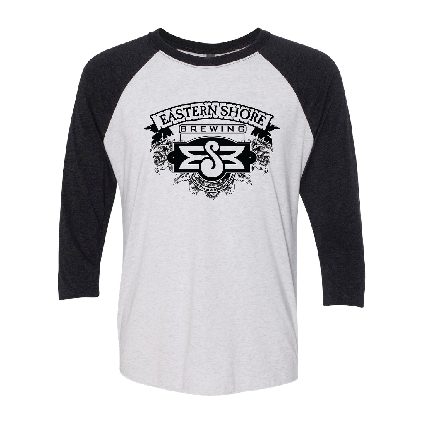 Eastern Shore Brewing Triblend Three-Quarter Raglan T-Shirt