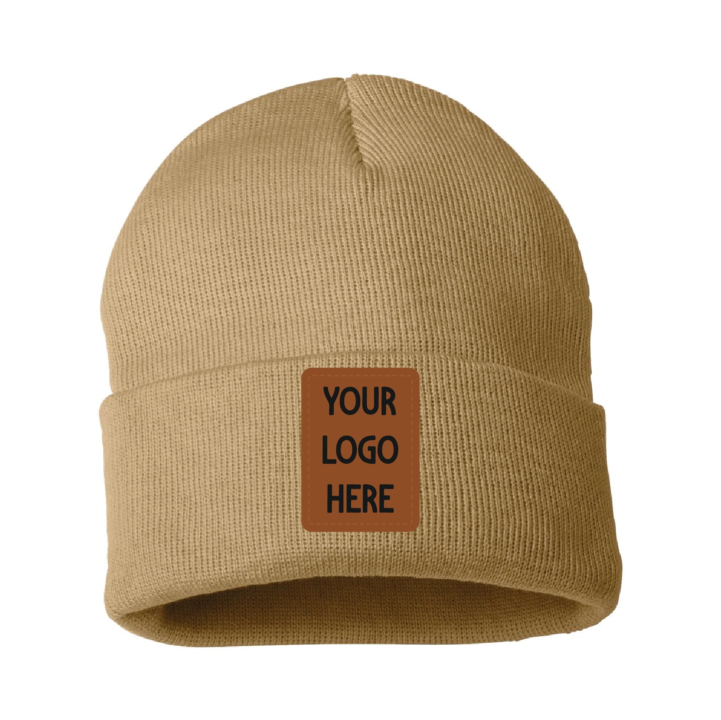Solid 12" Cuffed Beanie