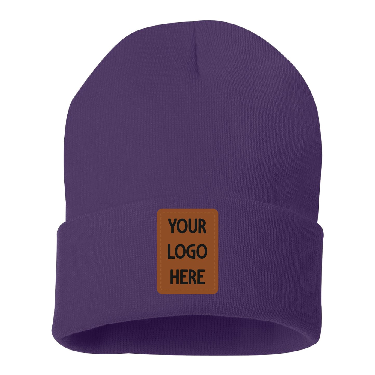 Solid 12" Cuffed Beanie