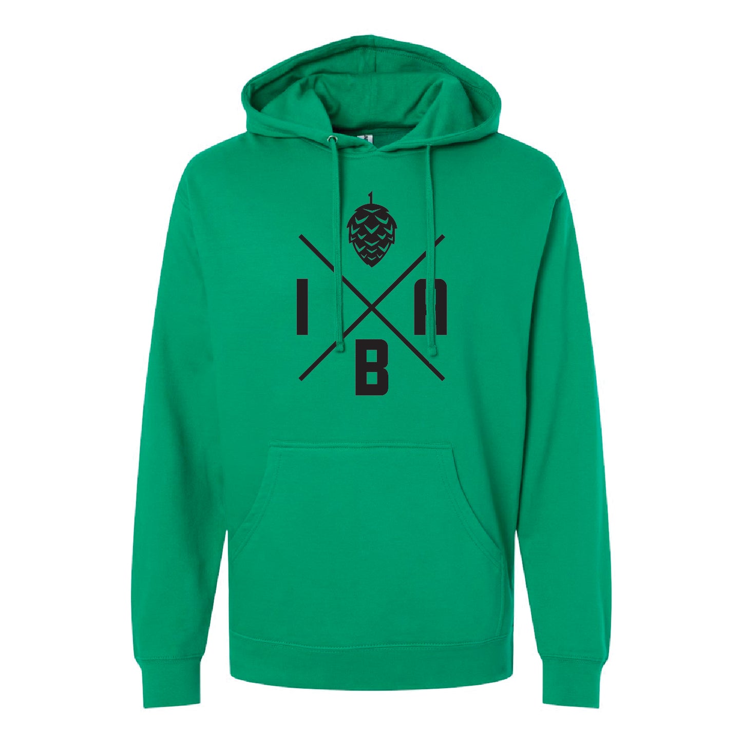 IBA Unisex Midweight Hooded Sweatshirt