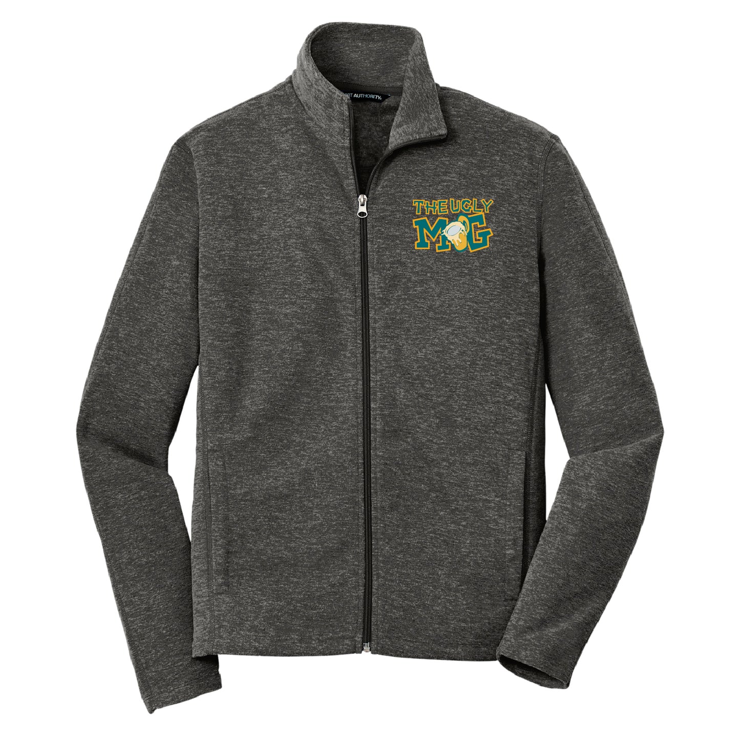 The Ugly Mug Heather Microfleece Full-Zip Jacket