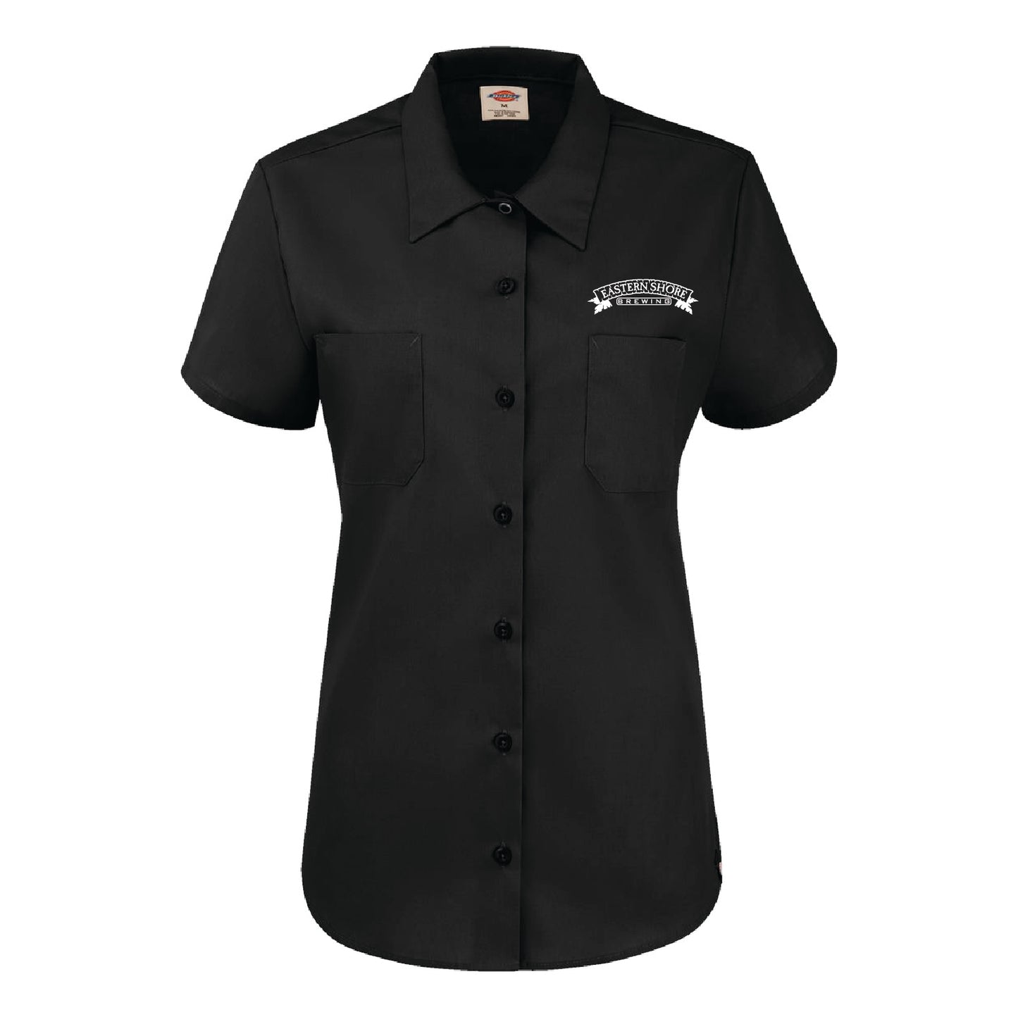 Eastern Shore Brewing Women's Short Sleeve Industrial Work Shirt
