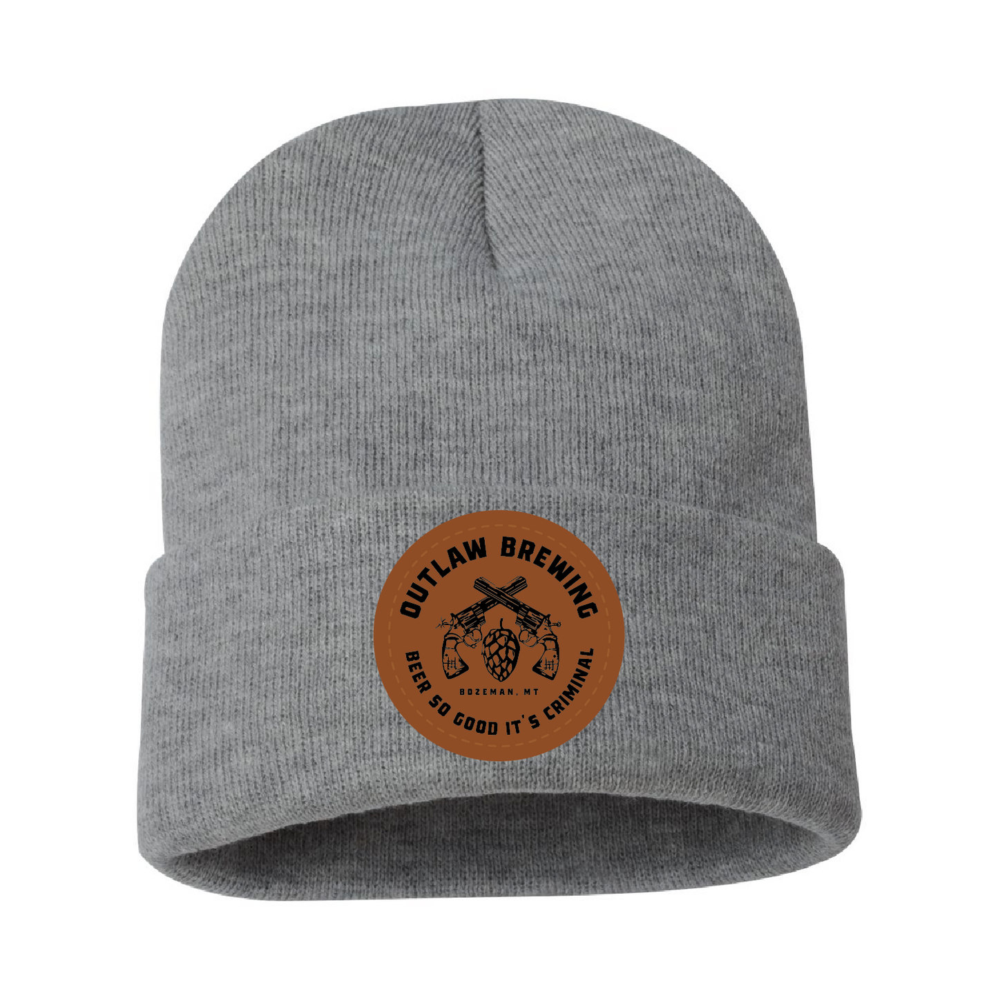 Outlaw Brewing Cuffed Beanie