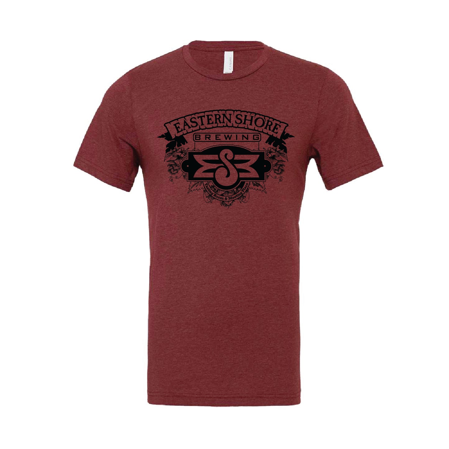 Eastern Shore Brewing Unisex CVC Jersey Tee #1