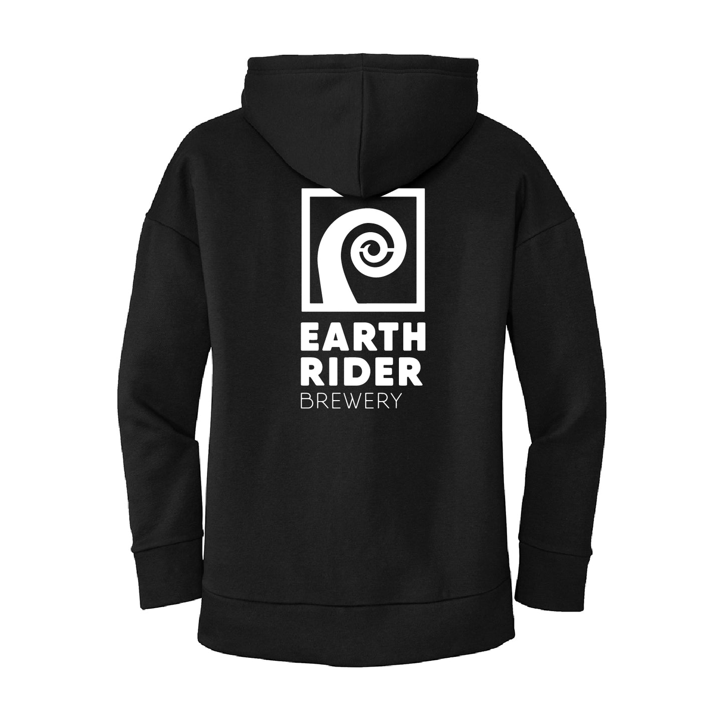 Earth Rider Women’s Perfect Weight Fleece Drop Shoulder Full-Zip Hoodie