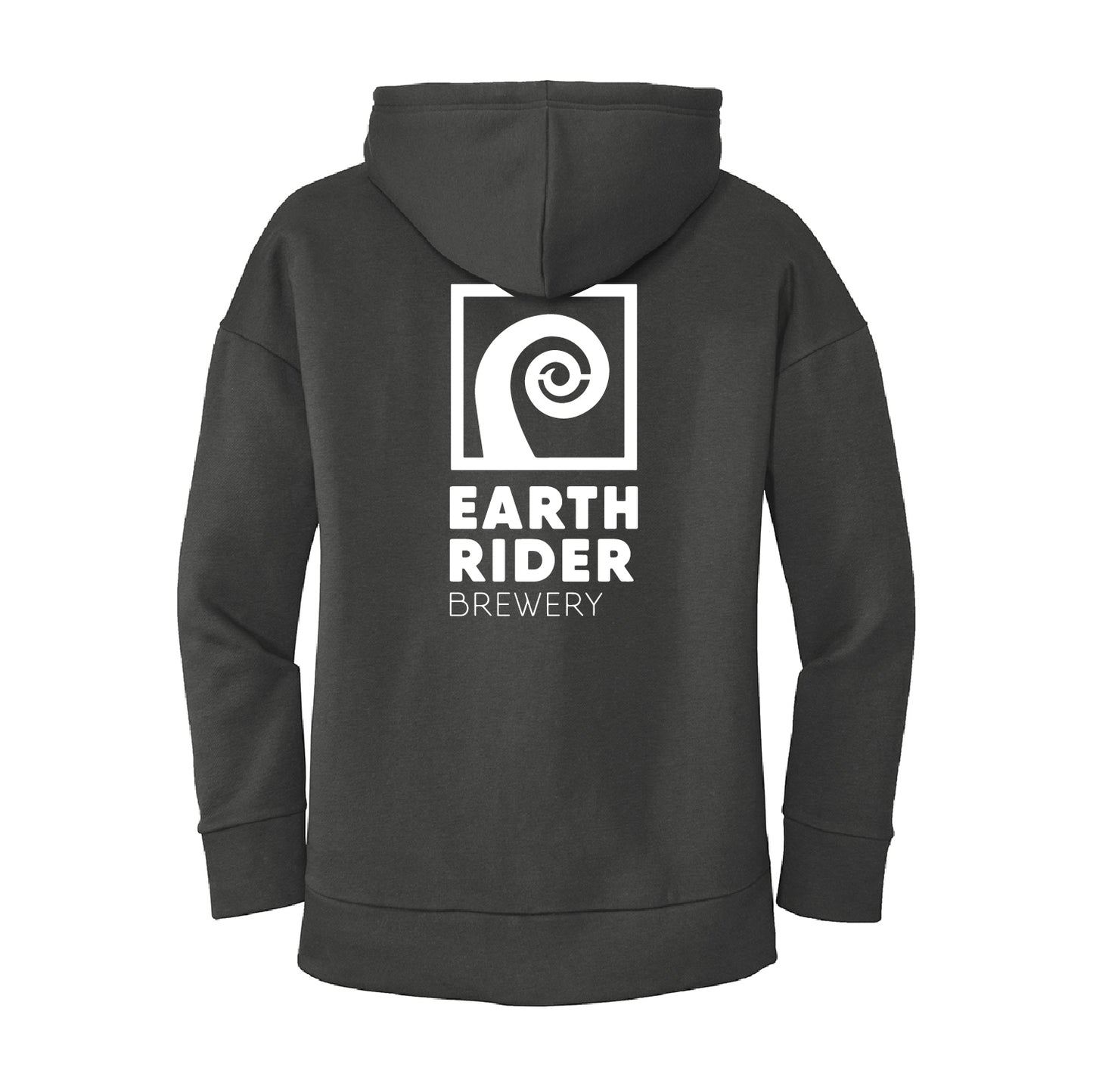 Earth Rider Women’s Perfect Weight Fleece Drop Shoulder Full-Zip Hoodie
