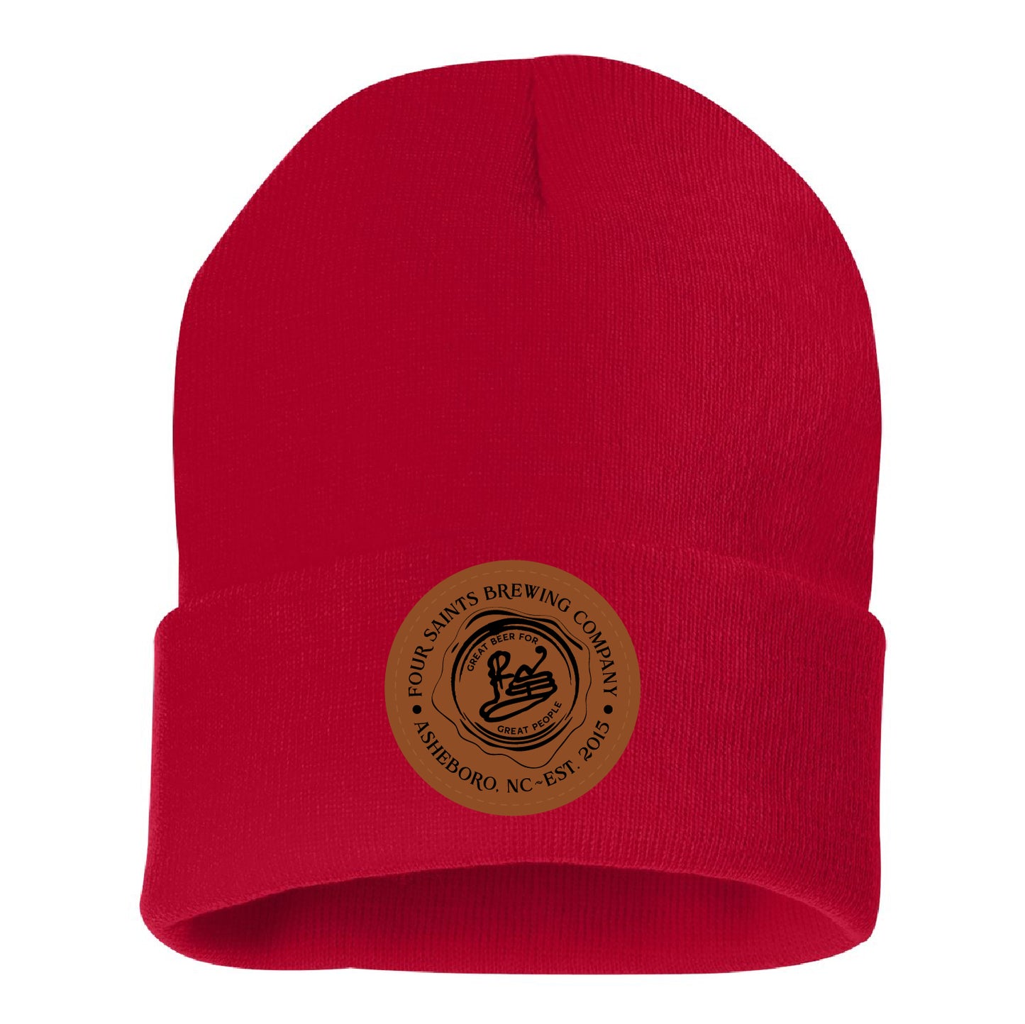 Four Saints Brewing Solid 12" Cuffed Beanie