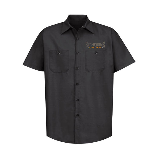 Stonehome Brewing Industrial Short Sleeve Work Shirt