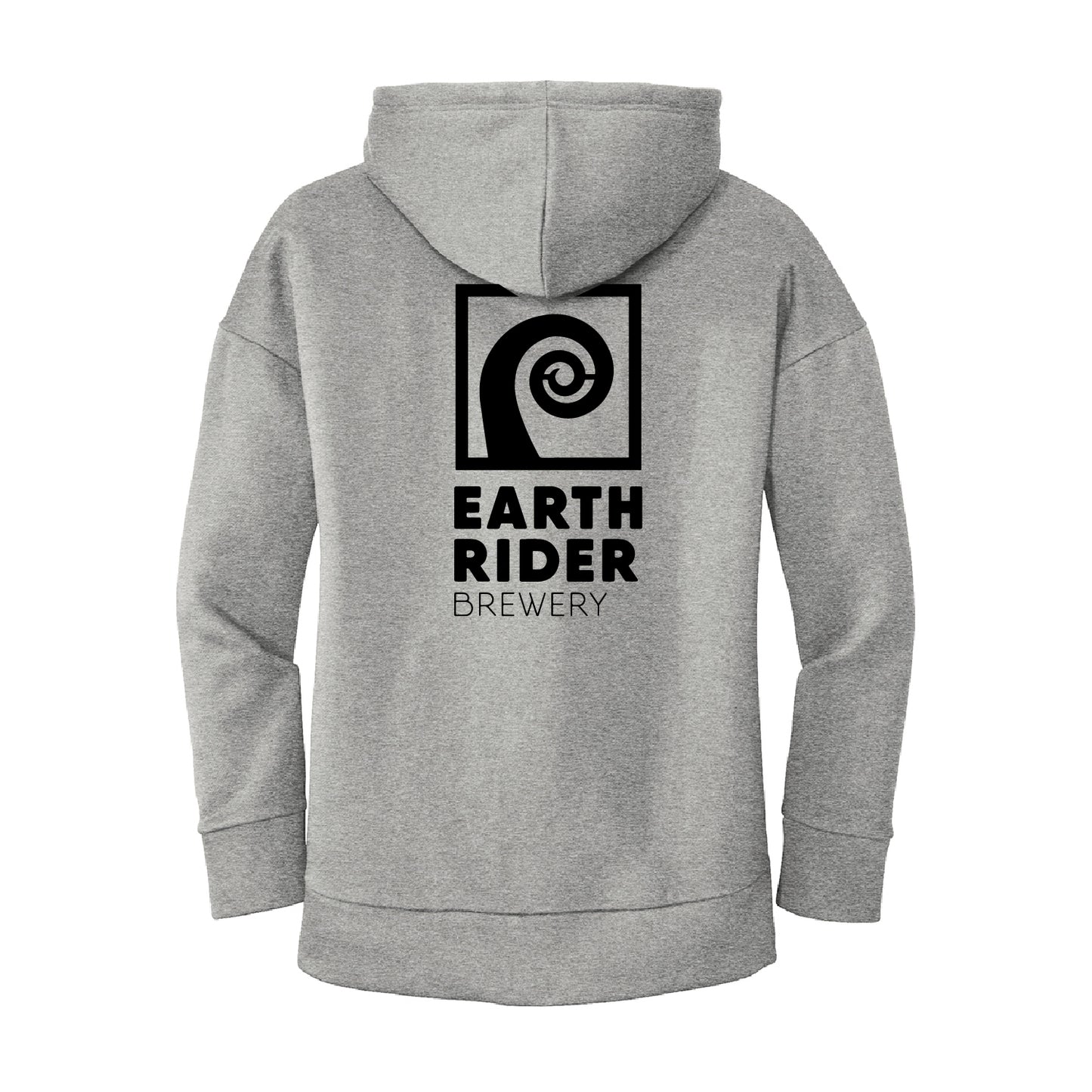 Earth Rider Women’s Perfect Weight Fleece Drop Shoulder Full-Zip Hoodie