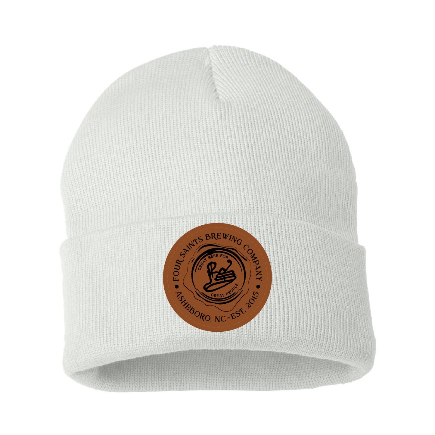 Four Saints Brewing Solid 12" Cuffed Beanie