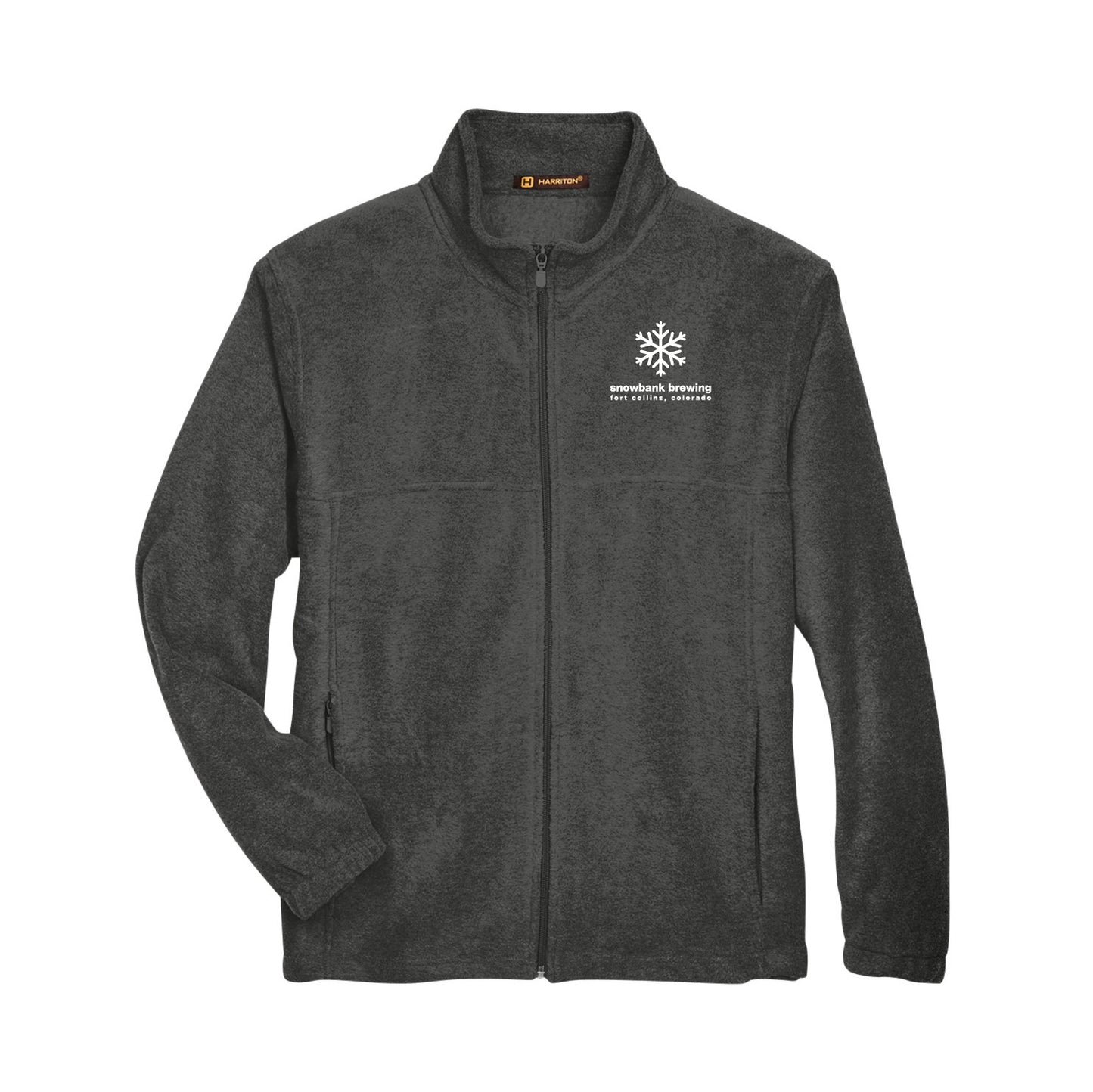 Snowbank Brewing Harriton Men's 8 oz. Full-Zip Fleece