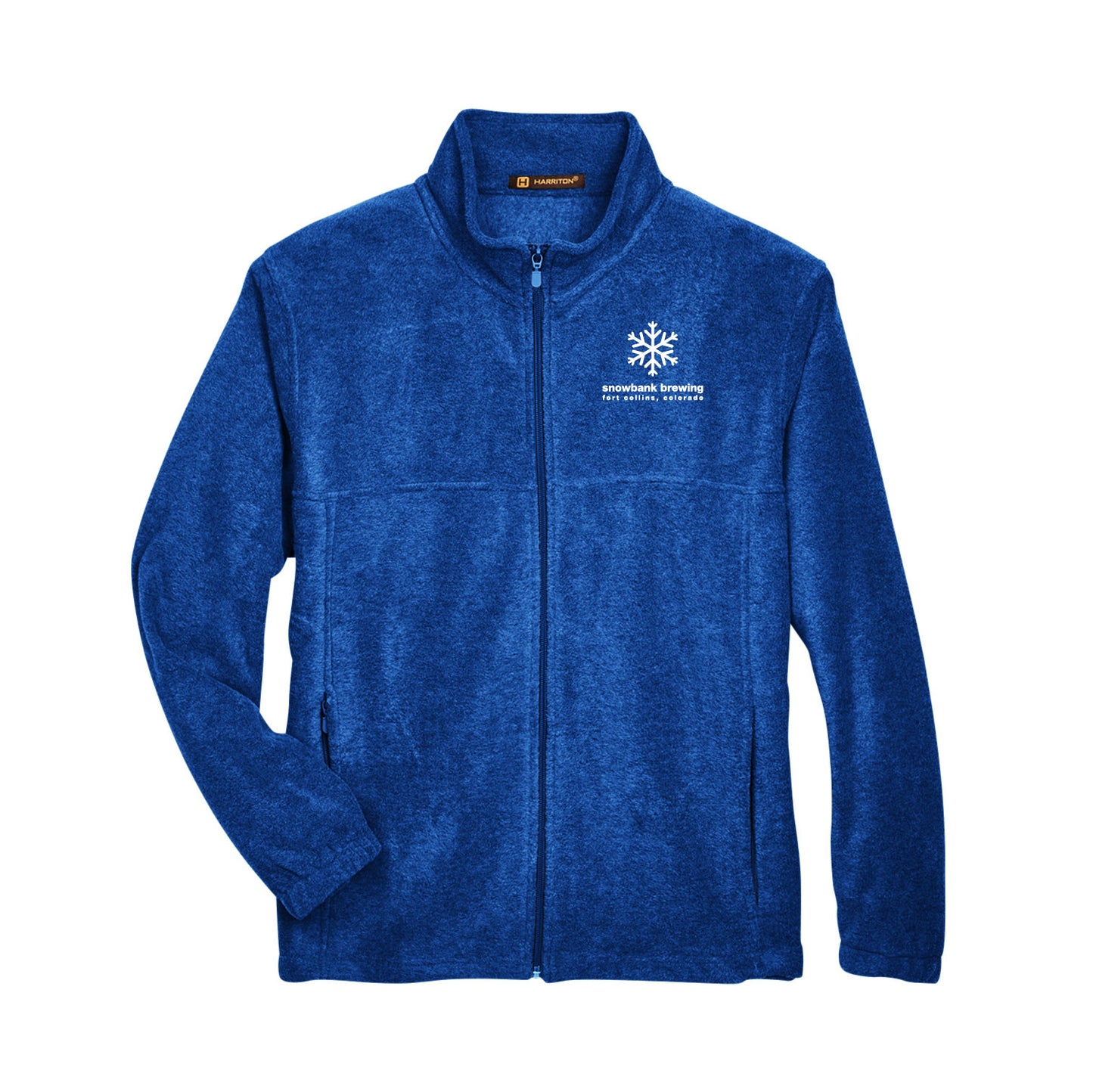 Snowbank Brewing Harriton Men's 8 oz. Full-Zip Fleece