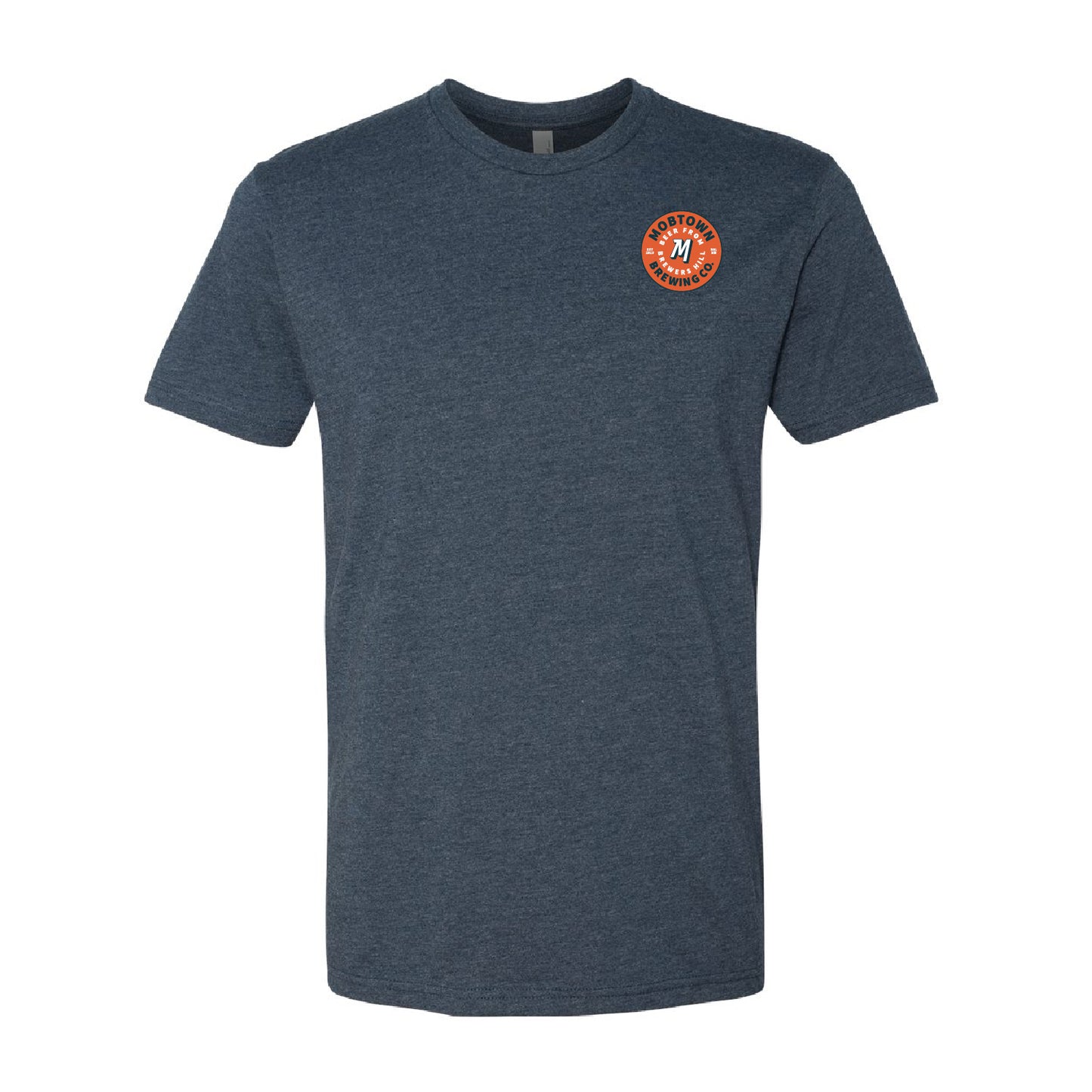 Mobtown Unisex CVC Short Sleeve Crew - Circle Logo