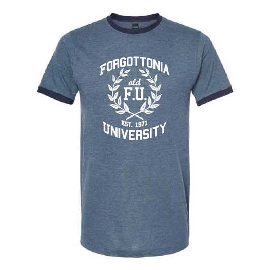 Forgottonia Brewing Unisex Fine Jersey Ringer T-Shirt