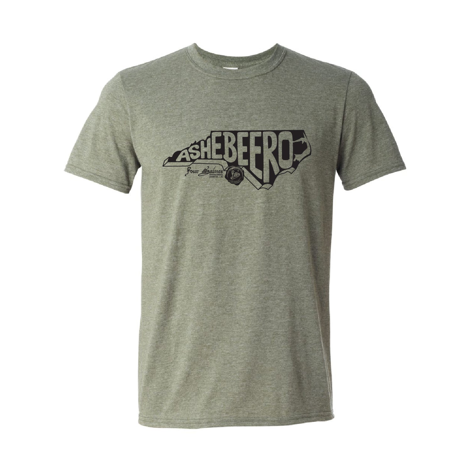 Four Saints Brewing Softstyle® T-Shirt Ashbeero