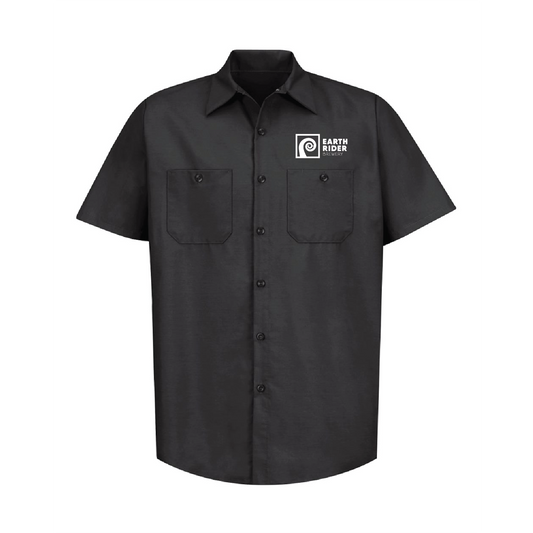 Earth Rider Industrial Short Sleeve Work Shirt