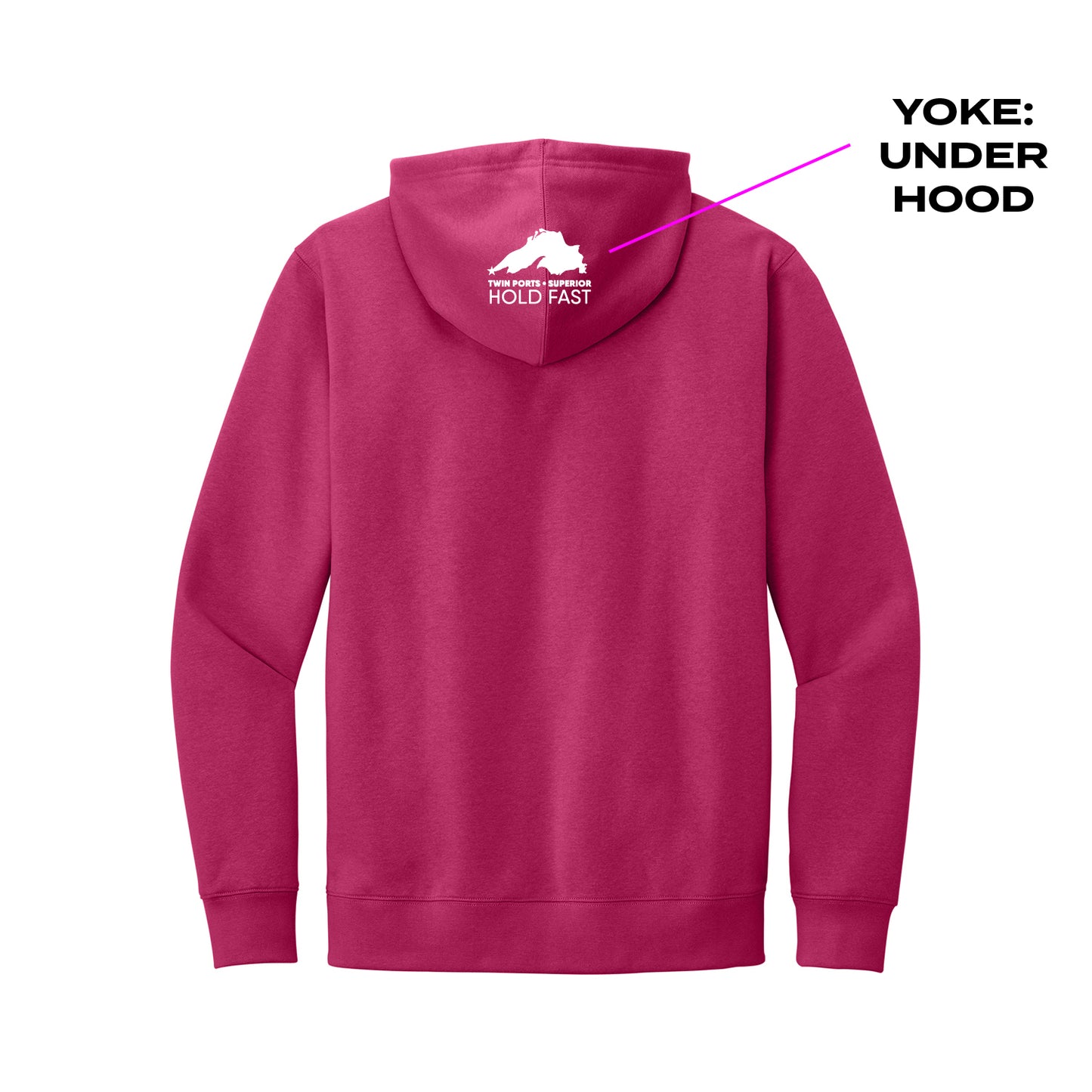 Earth Rider Raspbecursh Classic Hoodie