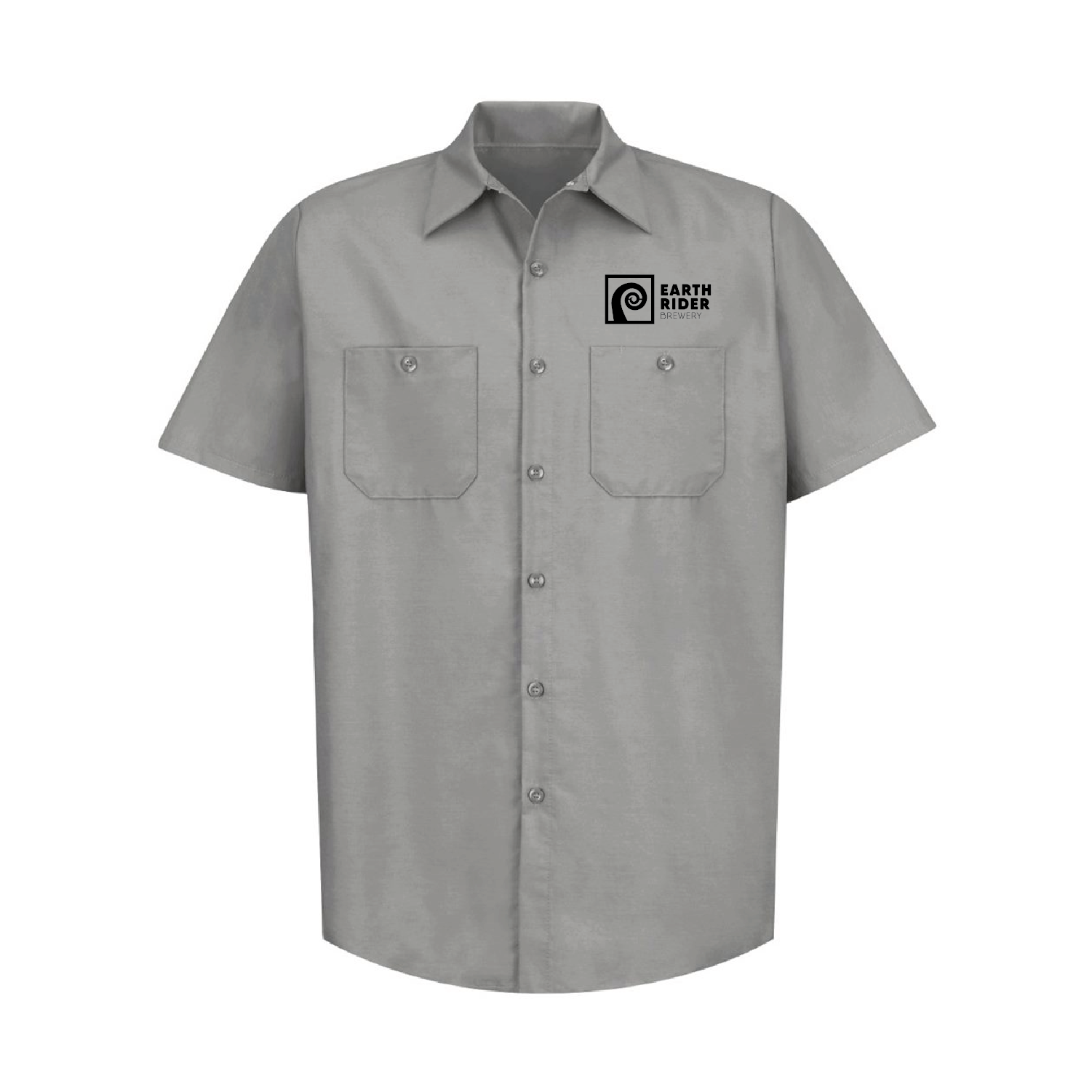 Earth Rider Industrial Short Sleeve Work Shirt