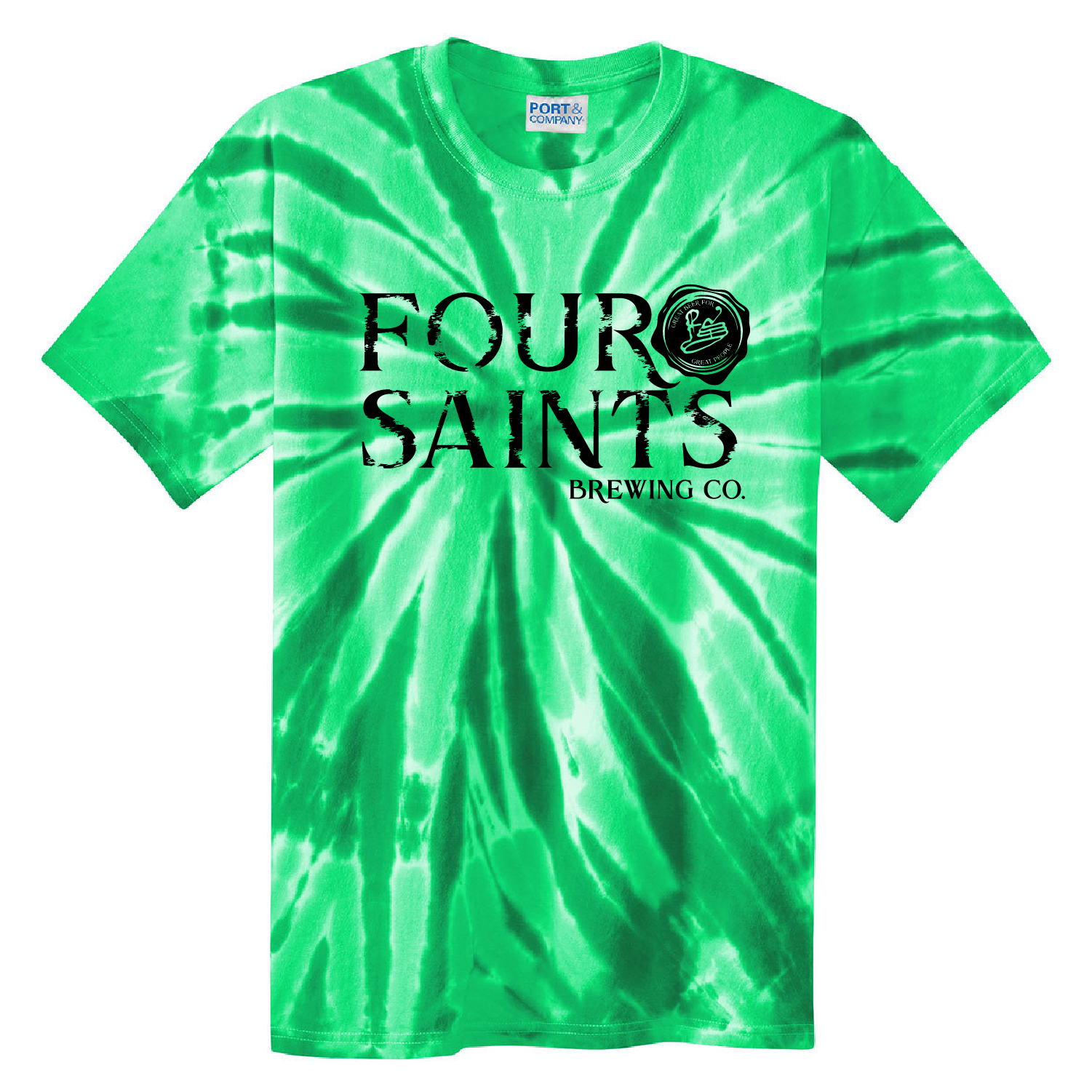 Four Saints Brewing Tie-Dye Tee