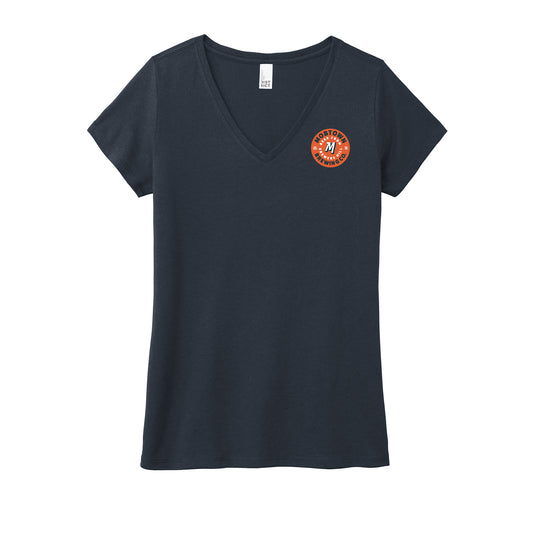 Mobtown Women’s Perfect Tri ® V-Neck Tee - Circle Logo