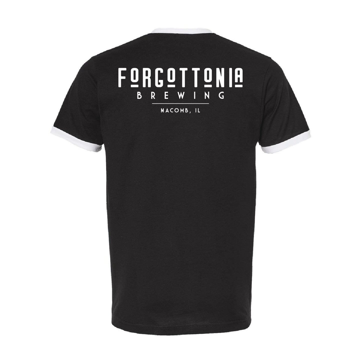 Forgottonia Brewing Unisex Fine Jersey Ringer T-Shirt