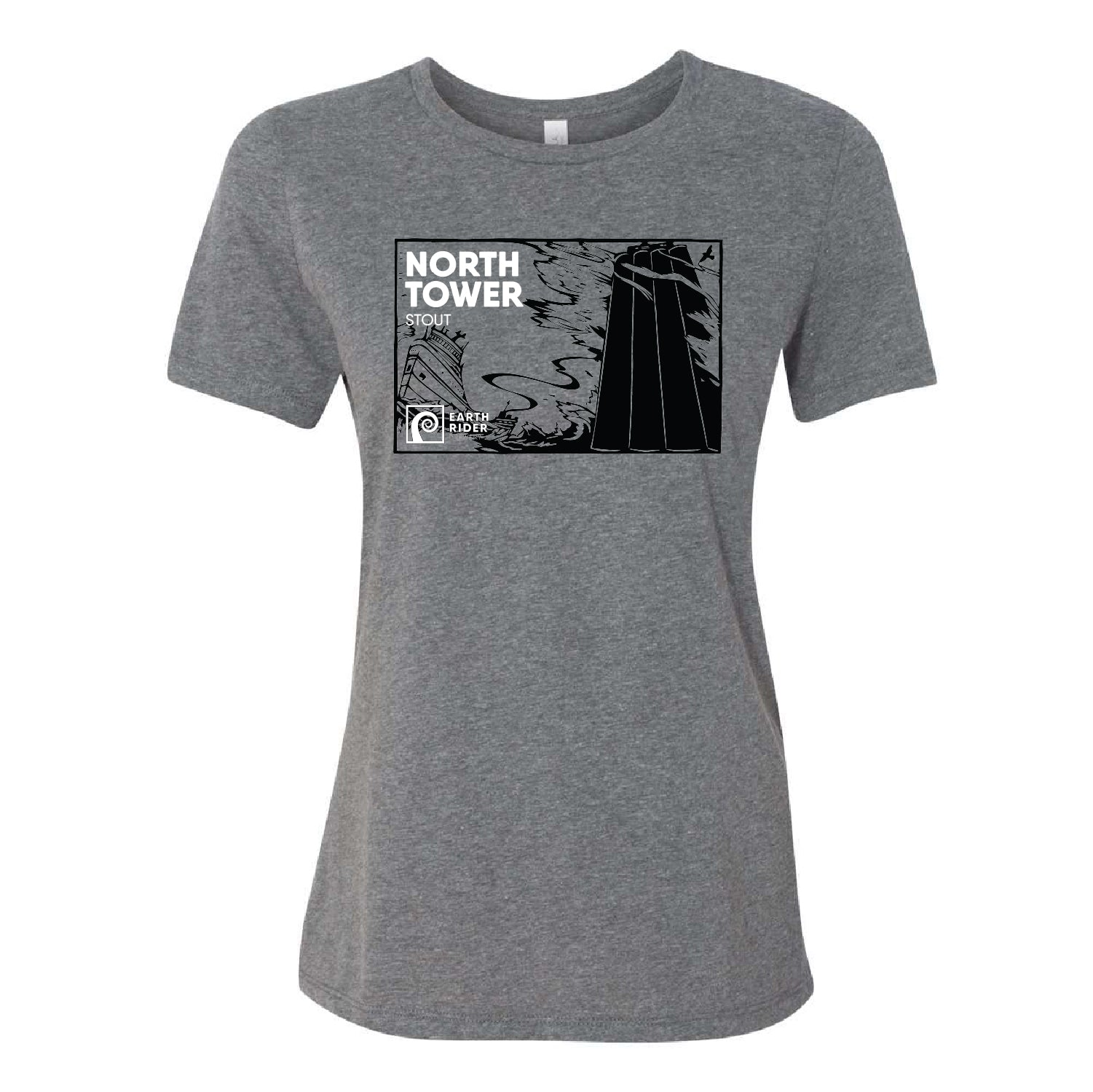 Earth Rider North Tower Stout Women's Tee