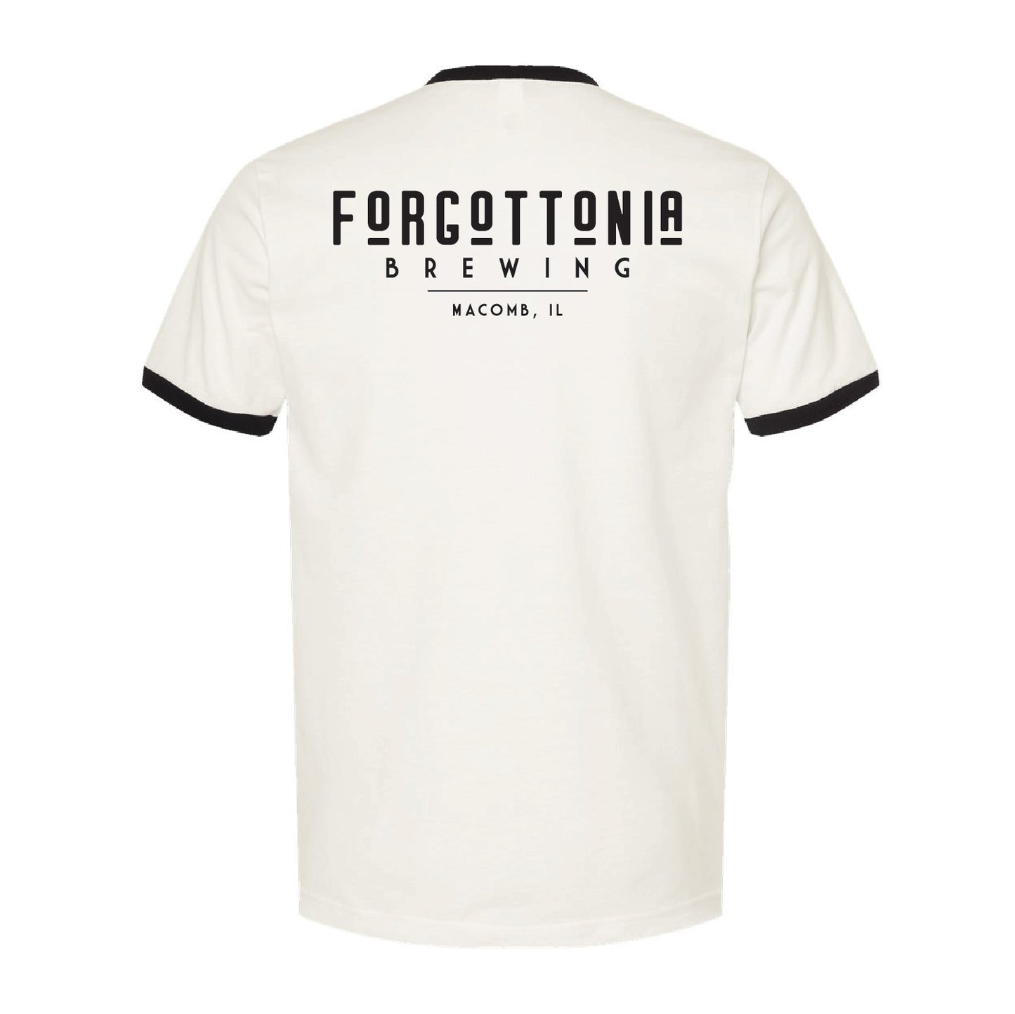 Forgottonia Brewing Unisex Fine Jersey Ringer T-Shirt