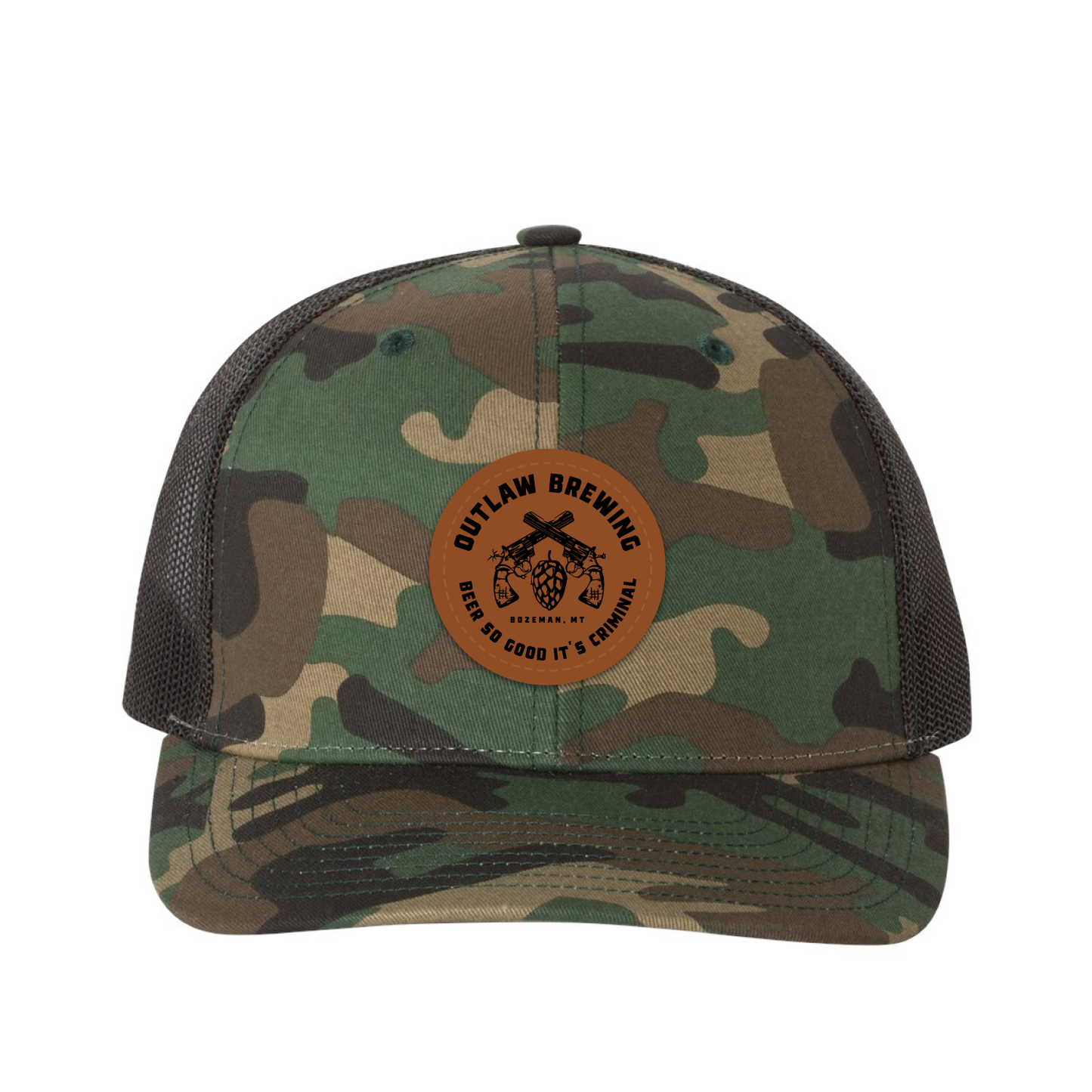 Outlaw Brewing Snapback Trucker Hat