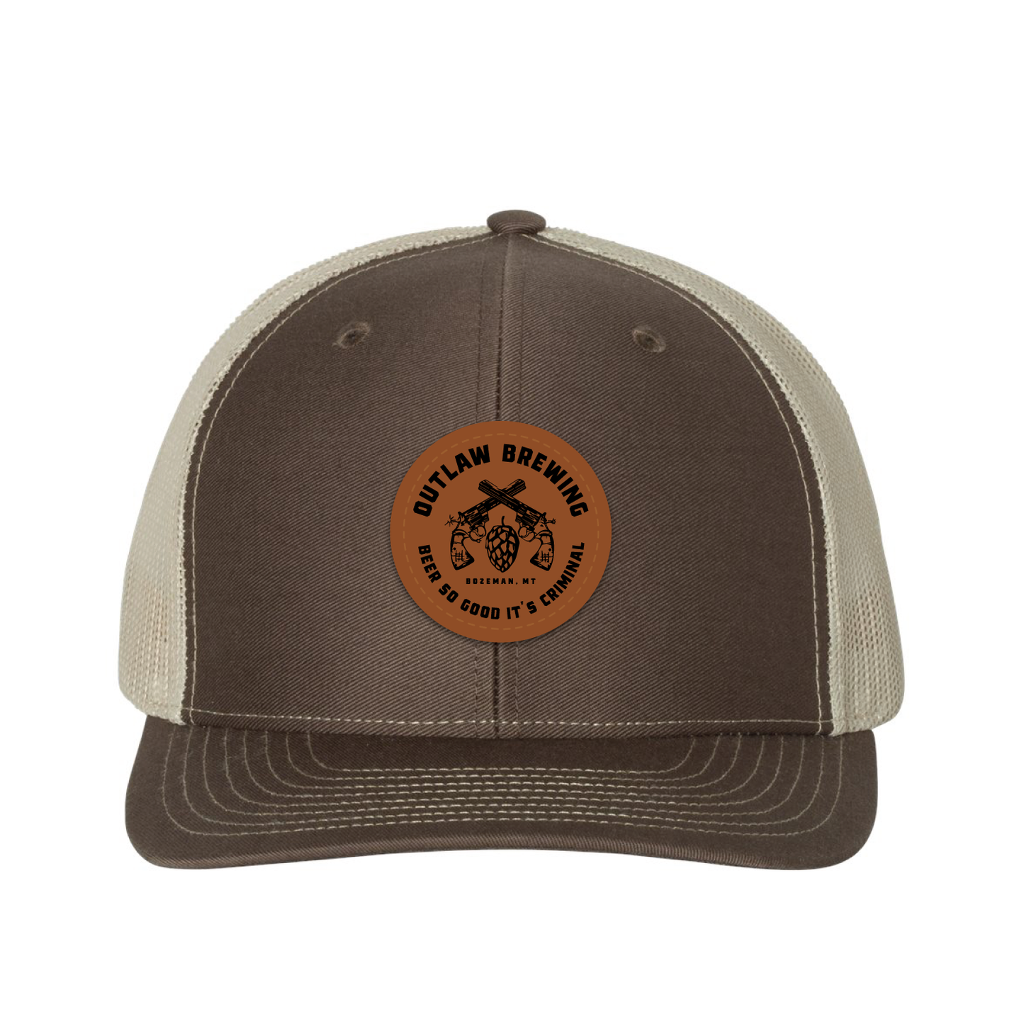 Outlaw Brewing Snapback Trucker Hat