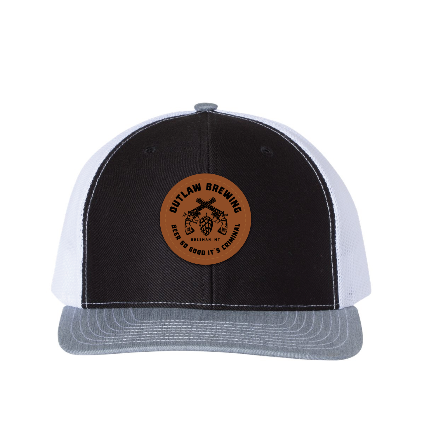 Outlaw Brewing Snapback Trucker Hat