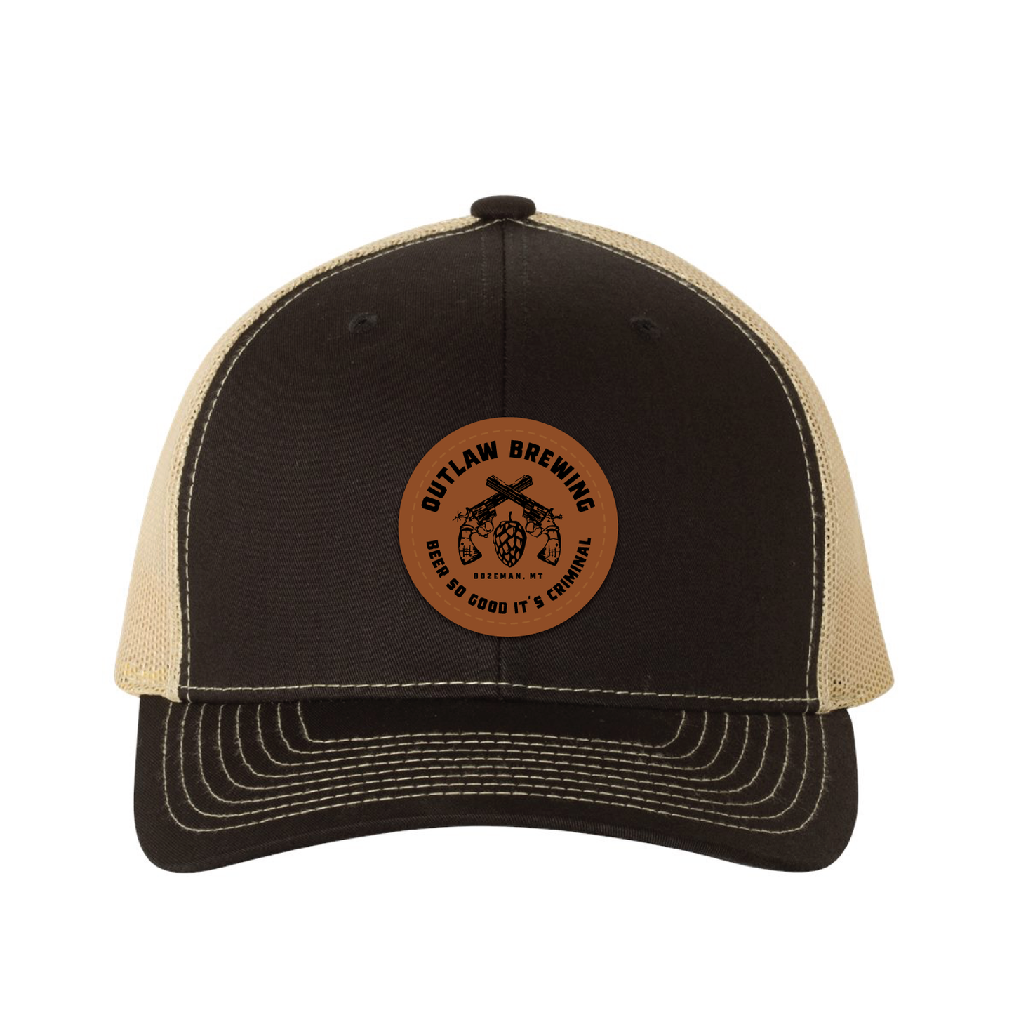 Outlaw Brewing Snapback Trucker Hat