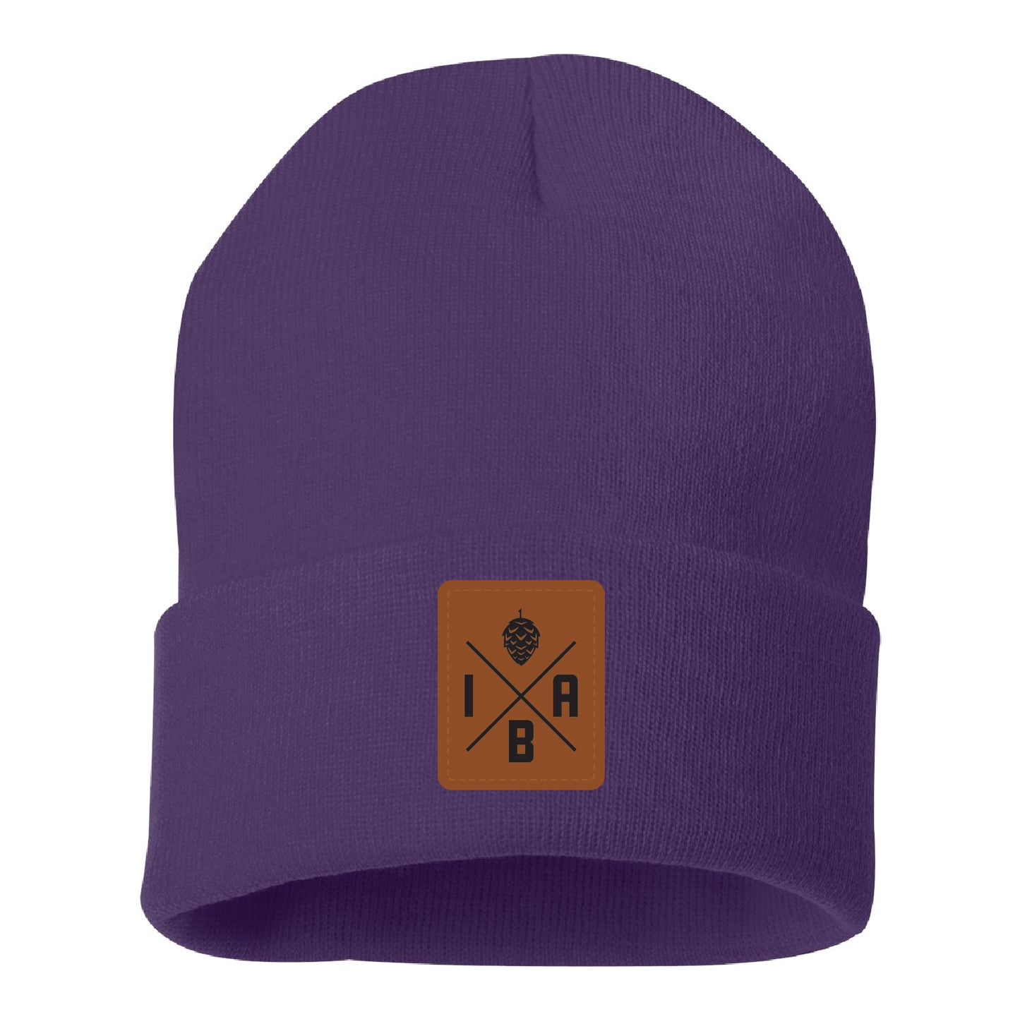 IBA Solid 12" Cuffed Beanie