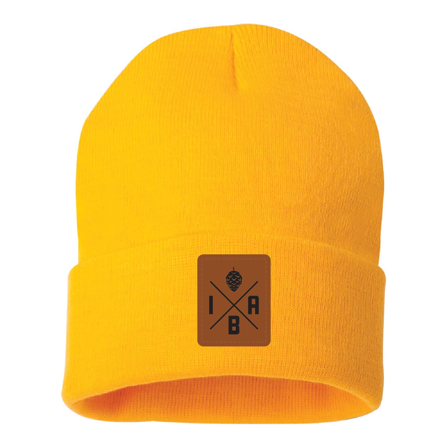 IBA Solid 12" Cuffed Beanie