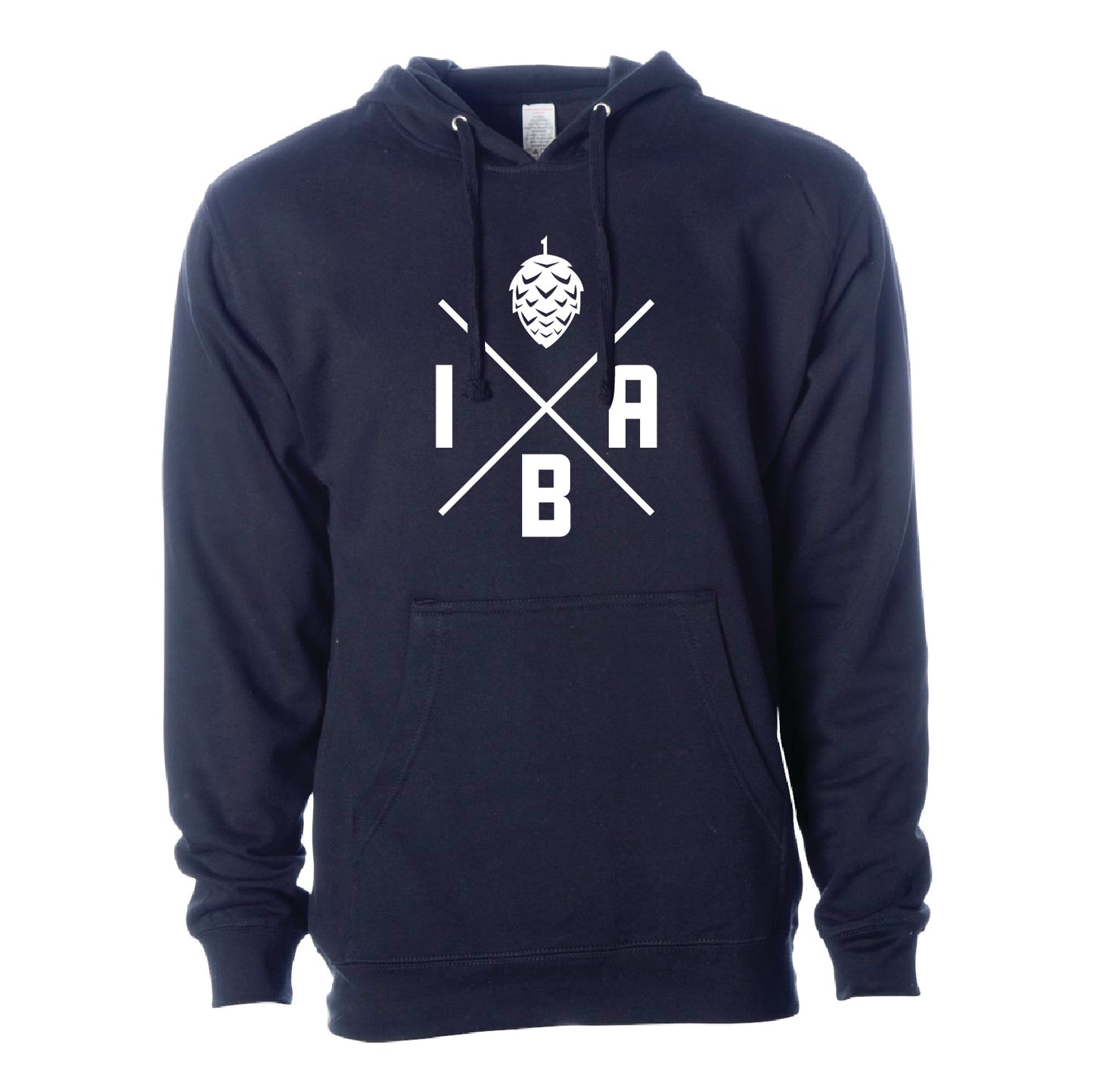 IBA Unisex Midweight Hooded Sweatshirt