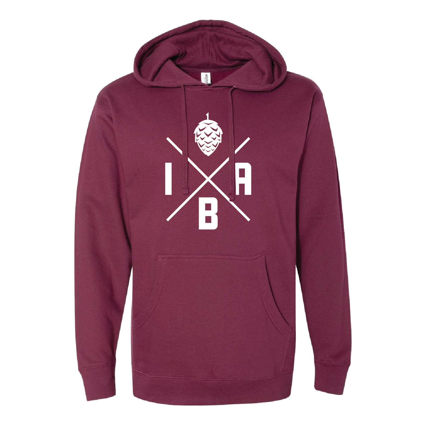 IBA Unisex Midweight Hooded Sweatshirt