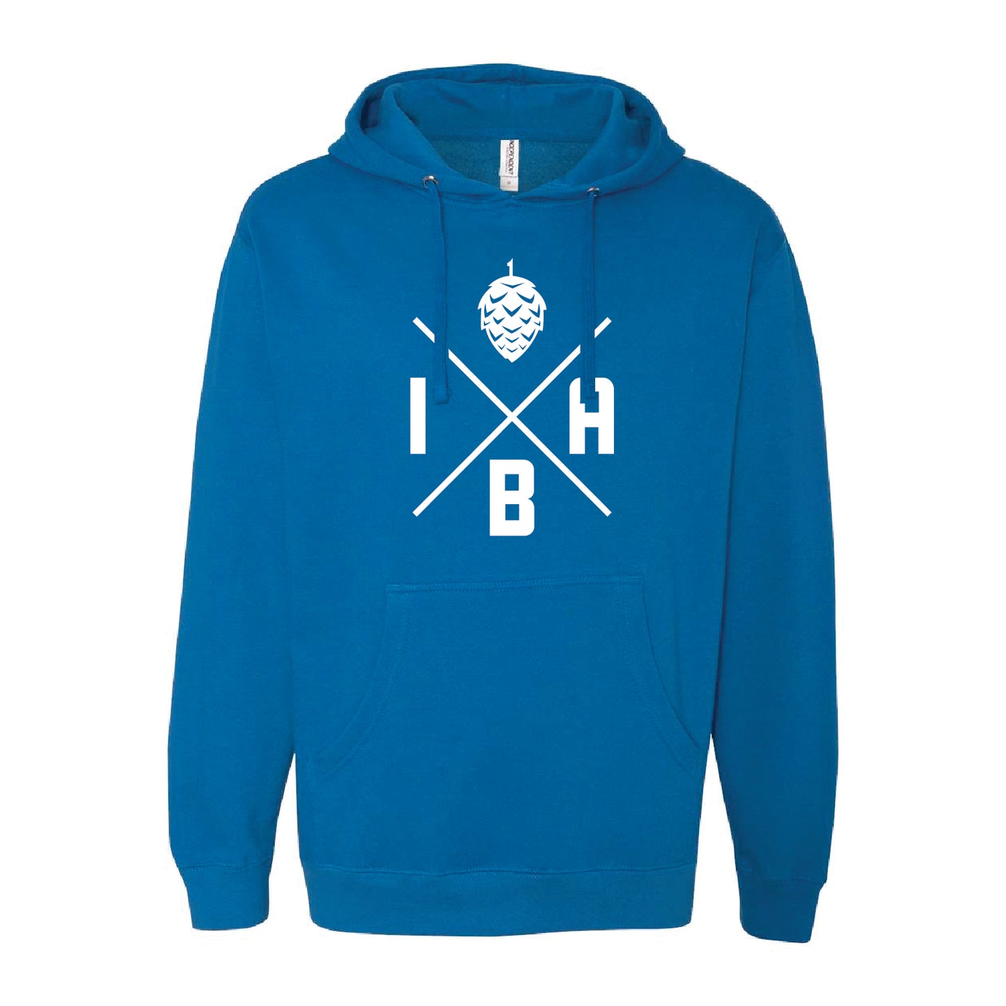 IBA Unisex Midweight Hooded Sweatshirt