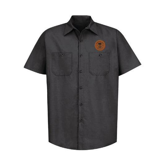Copper Hop Industrial Short Sleeve Work Shirt