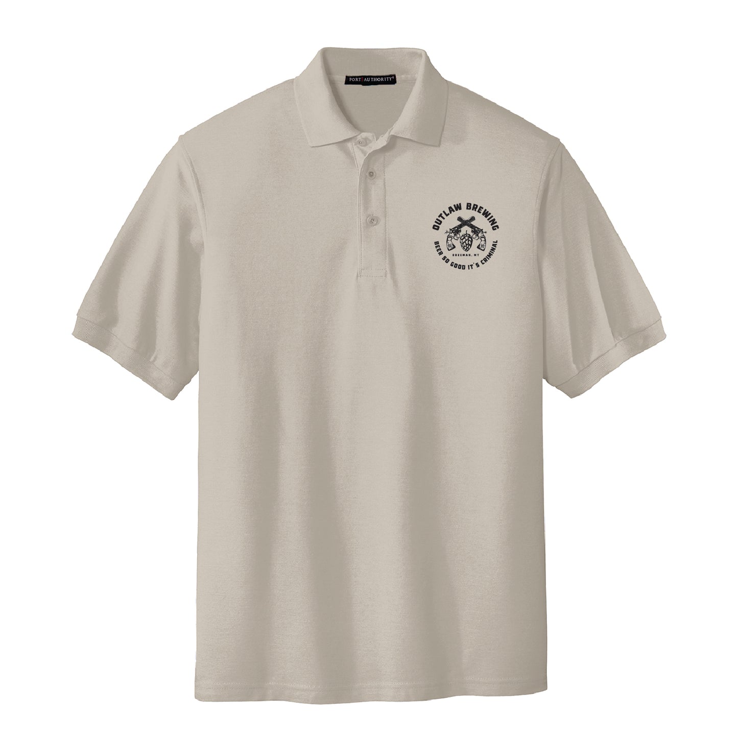 Outlaw Brewing Silk Touch™ Polo