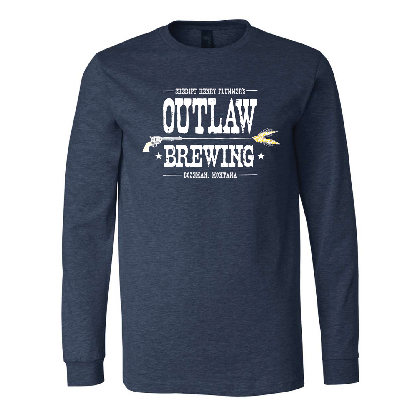Outlaw Brewing Unisex Jersey Long Sleeve Tee