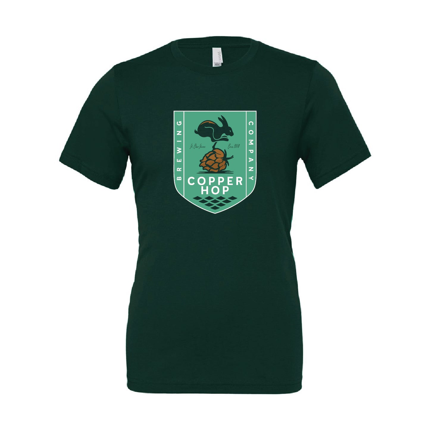Copper Hop Unisex Jersey Tee