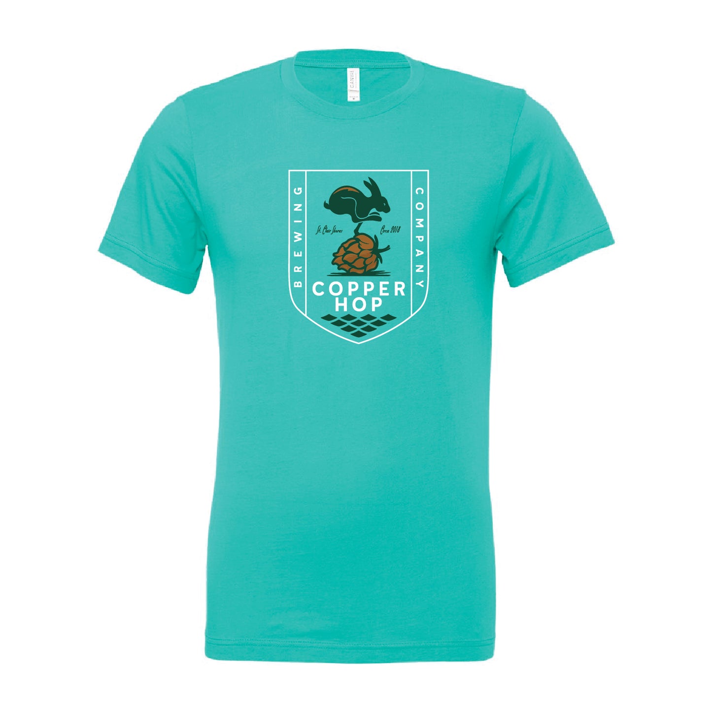 Copper Hop Unisex Jersey Tee