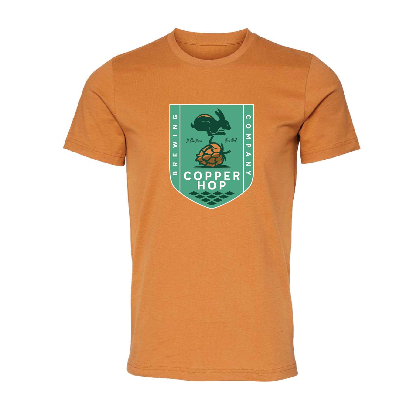 Copper Hop Unisex Jersey Tee