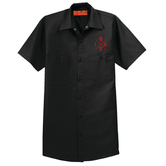 IBA Short Sleeve Industrial Work Shirt