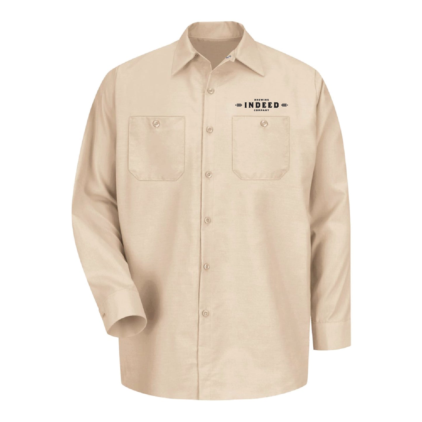 Indeed Brewing Industrial Long Sleeve Work Shirt