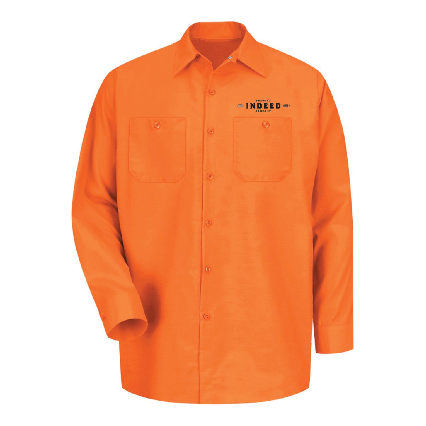 Indeed Brewing Industrial Long Sleeve Work Shirt