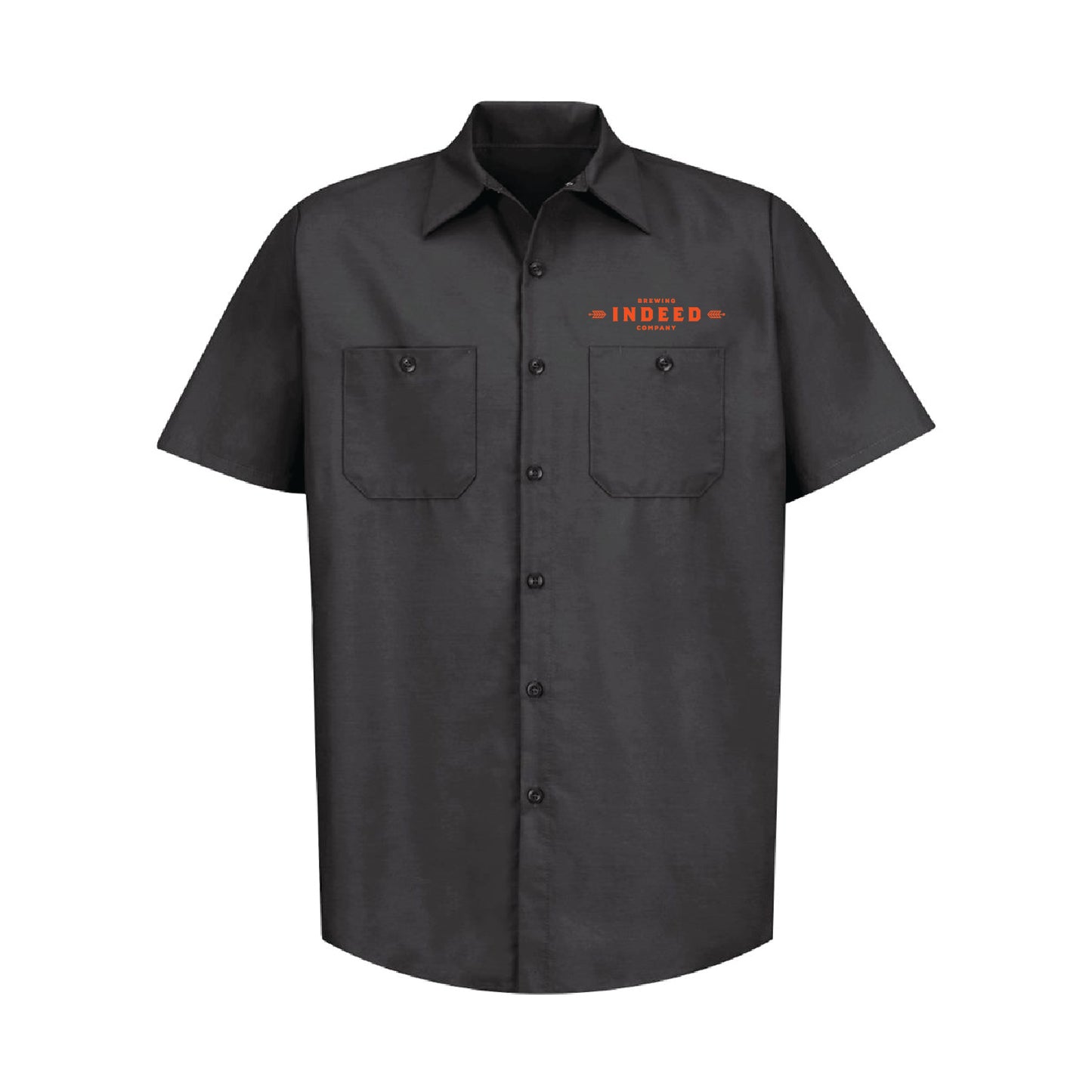 Indeed Brewing Industrial Short Sleeve Work Shirt