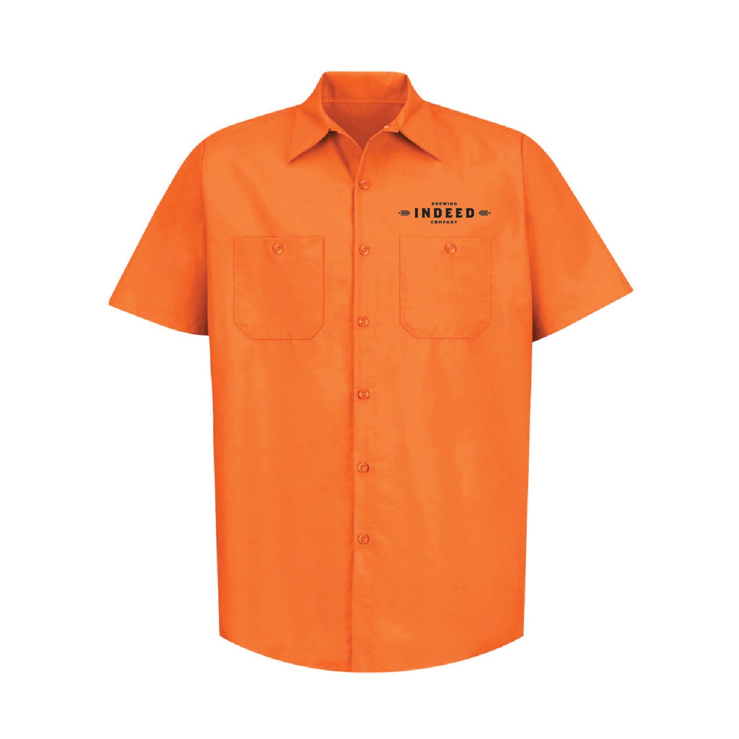 Indeed Brewing Industrial Short Sleeve Work Shirt